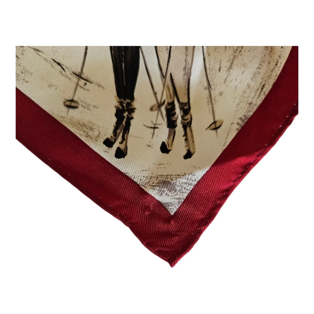 Rare Vintage Ralph Lauren Silk Scarf 35